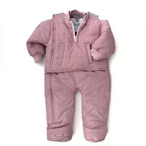Buckle Me Baby Coat Infant Car Seat Snowsuit Bunting Jacket Hailies Comet Pink